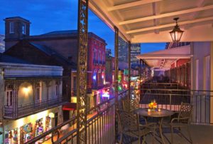 Affordable New Orleans Excursion - Here is a view of The New Orleans French Quarter at dusk