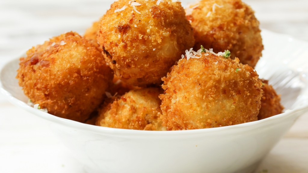 Finger Food with a Kick Fried Crawfish Étouffée Ball Recipe Arlen